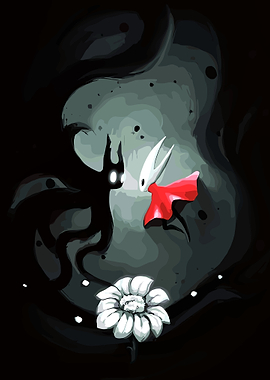 Hollow Knight Hornet and the Knight