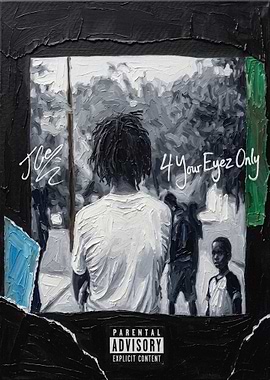 J. Cole 4 Your Eyez Only Album Cover