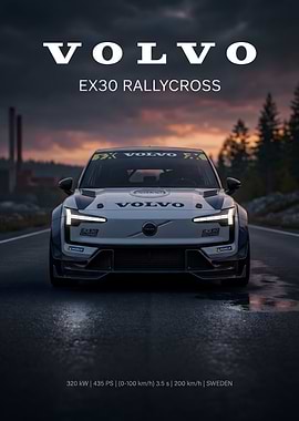 Volvo EX30 Rallycross Car