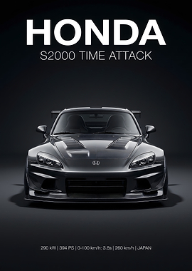 Honda S2000 Time Attack Car