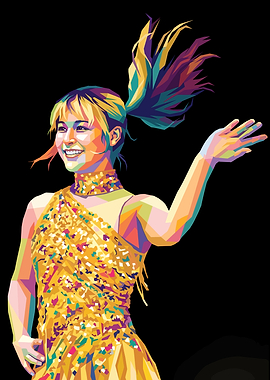 Alysa Liu Pop Art Portrait