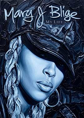 My Life Album Cover Art Painting