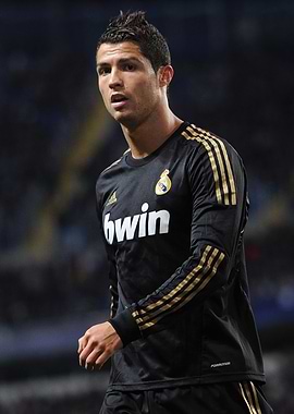 Cristiano Ronaldo in Real Madrid Kit