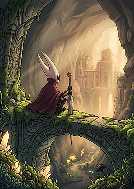 Hornet with Needle in Ruined Cave