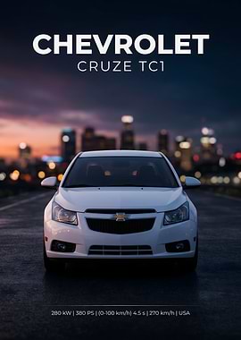 Chevrolet Cruze TC1 at Dusk