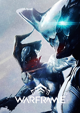 Warframe Digital Art Poster
