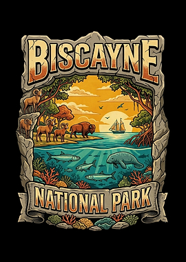 Biscayne National Park Wildlife Scene