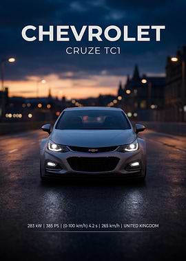 Chevrolet Cruze TC1 at Dusk