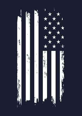 USA Flag. American Patriot Wall Art for 4th of July