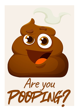 Funny Poop Emoji Asking 'Are You Pooping?'