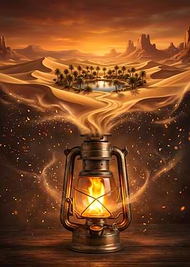 Desert Oasis Lantern