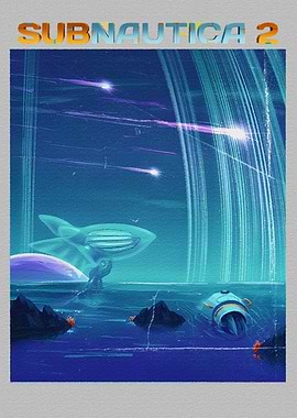 Subnautica 2 Alien Planet Landscape