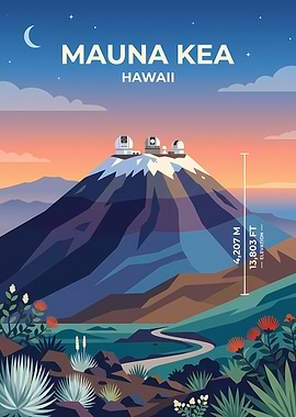 Mauna Kea Hawaii Observatories