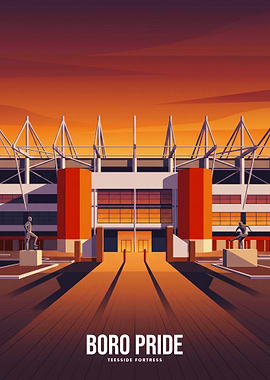 Boro Pride Teesside Fortress Stadium