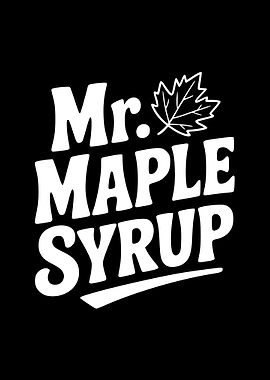 Mr. Maple Syrup Logo