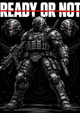 Ready or Not Soldier Art