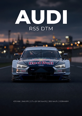 Audi RS5 DTM Race Car