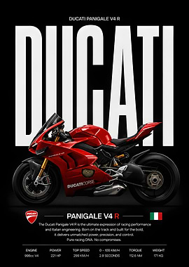 Ducati Panigale V4 R Motorcycle