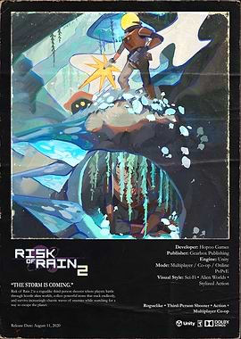 Risk of Rain 2 Game Poster