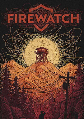 Firewatch Game Poster