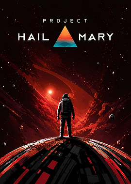 Project Hail Mary Astronaut in Space