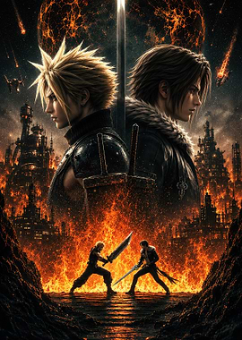 Final Fantasy VII Remake Poster