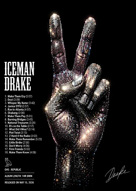 Drake Iceman Album Cover