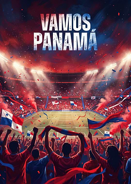 Vamos Panama Soccer Celebration