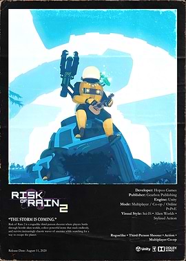 Risk of Rain 2 Game Poster