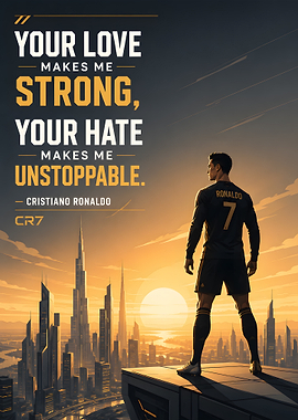 Cristiano Ronaldo Inspirational Quote