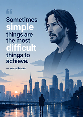 Keanu Reeves Inspirational Quote