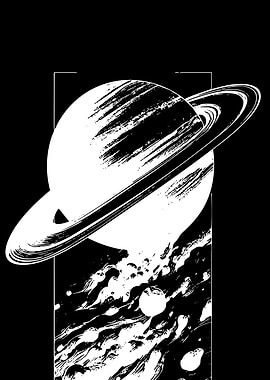Saturn and Cosmic Debris