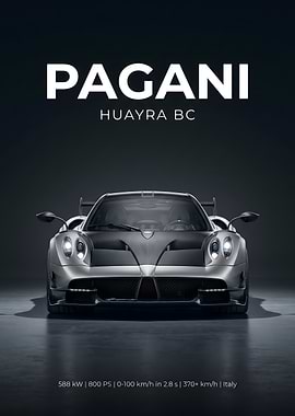 Pagani Huayra BC Supercar