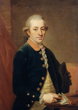 Portrait of Carl Justinian von Holzhausen