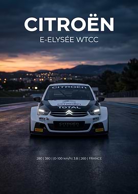 Citroën E-Elysée WTCC Race Car