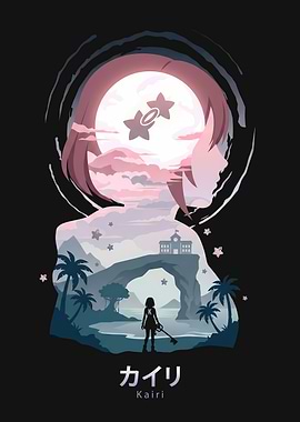 Kairi Silhouette Landscape Art