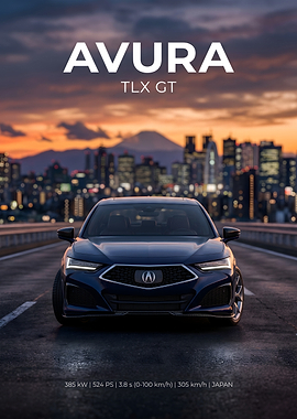 Acura TLX GT in Japan