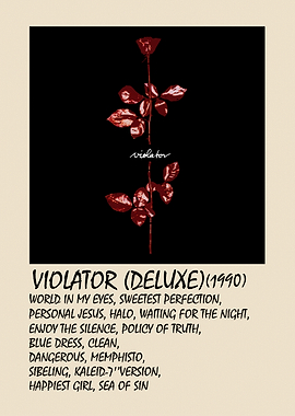 Depeche Mode Violator Art