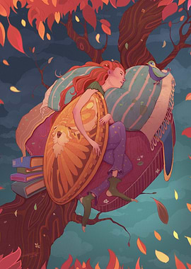Cozy Autumn Sleep - Nature's Bliss