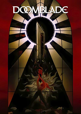 DOOMBLADE Stained Glass Sword Art