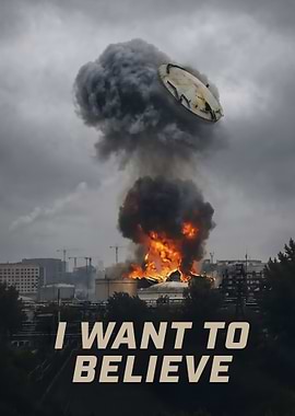 I Want to Believe Tank Explosion