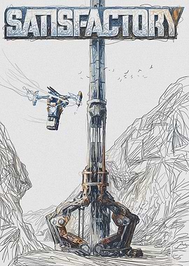Satisfactory Game Art