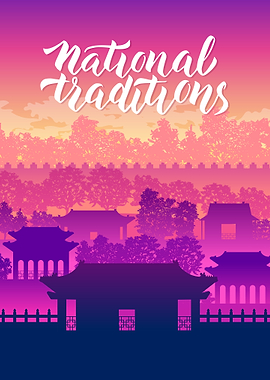 National Traditions Asian Landscape