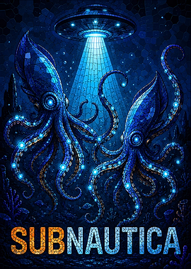 Subnautica Game Poster
