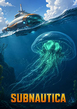 Subnautica Game Art