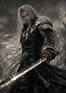 Sephiroth in Fighting Mode