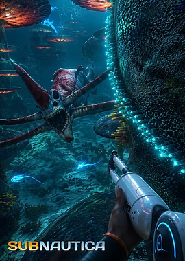 Subnautica Game Cover Art