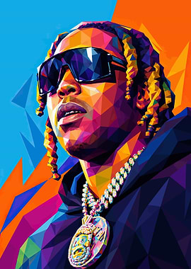 Don toliver WPAP Portrait