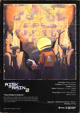 Risk of Rain 2 Game Poster