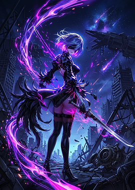 2B in a Ruined City